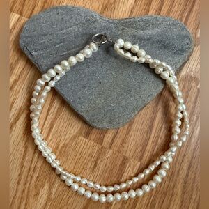 Retired Silpada Pearl Necklace